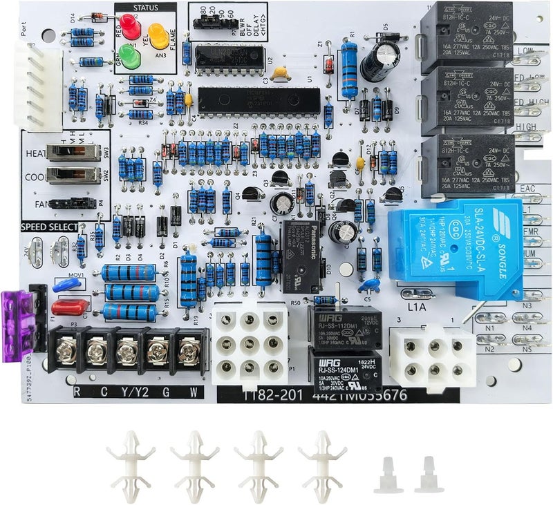 Dicsley 920915 Control Board for Furnace, Direct Replacement for 624742 and 904840, Fits Miller Nordyne Tappan Gibson G7 M7 Single Stage Gas Furnace - Image 1